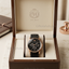 Luxury Black & Gold Chain Watch