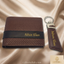 Textured Wallet & Z style Keychain