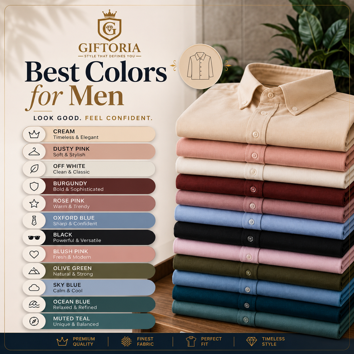 Premium Cotton Shirts – Elite Quality