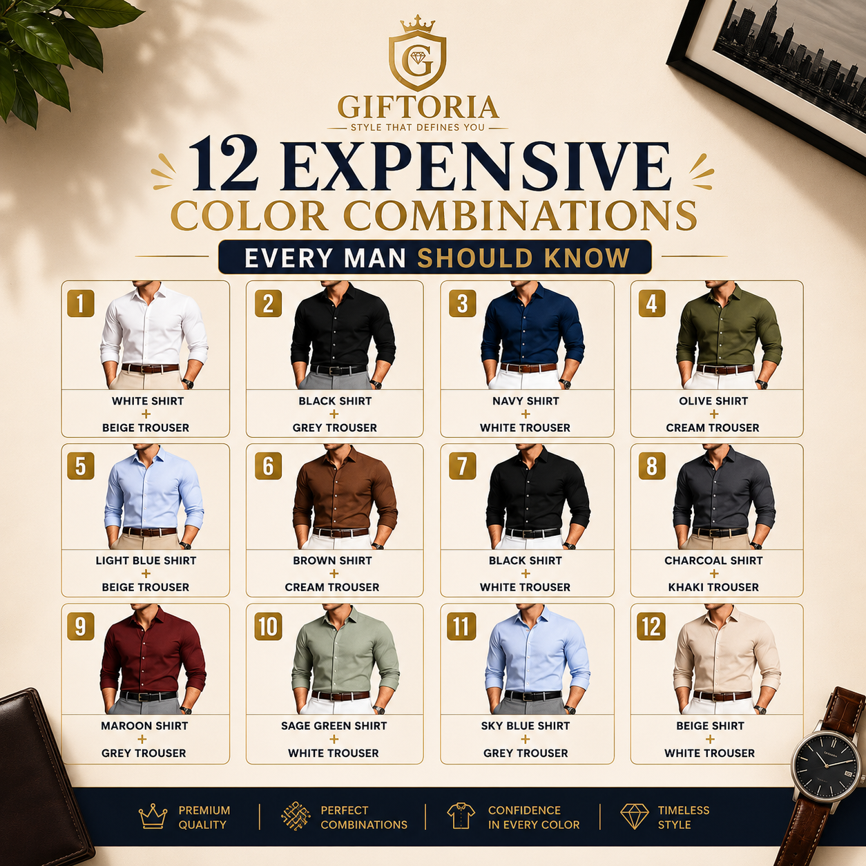 Premium Cotton Shirts – Elite Quality