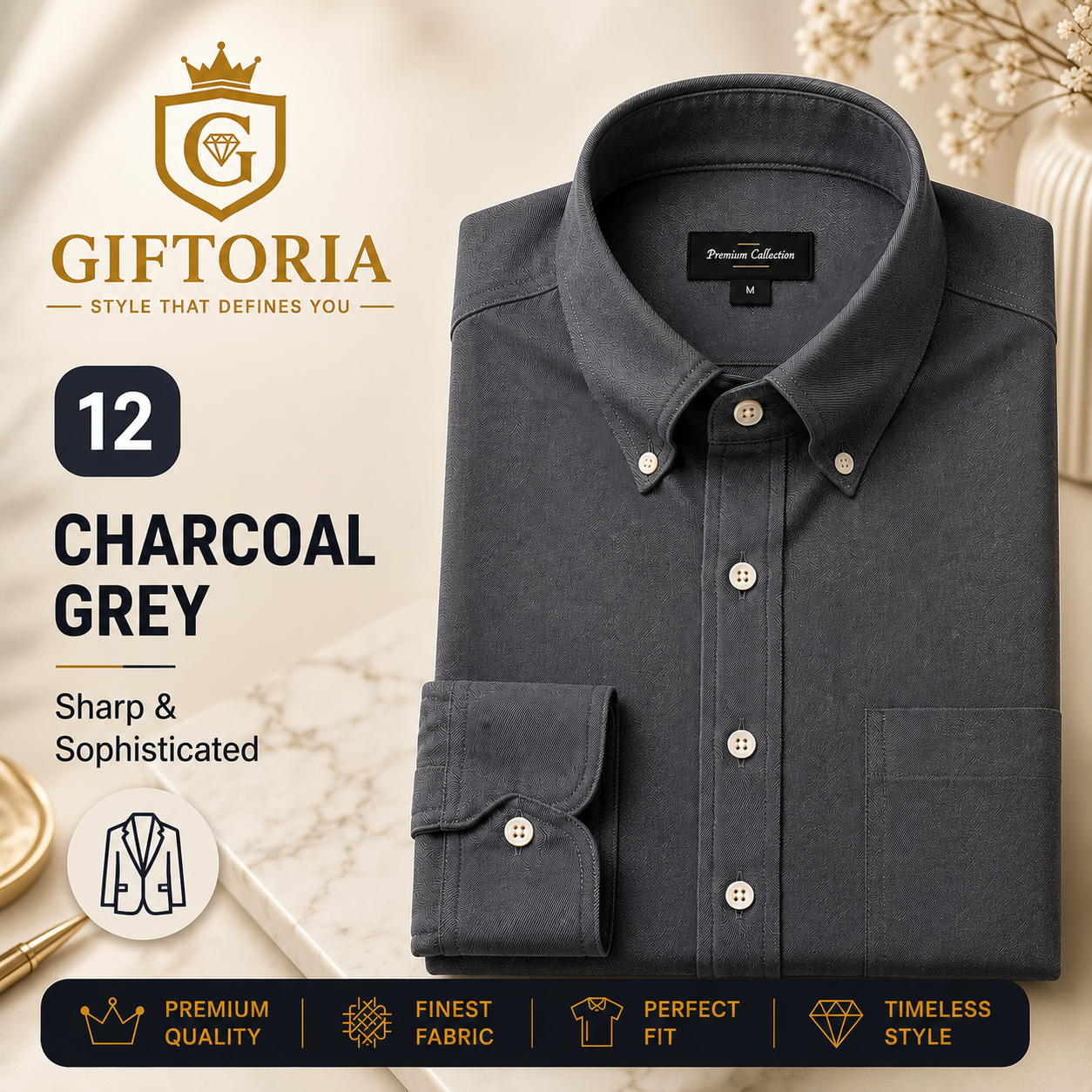 Premium Cotton Shirts – Elite Quality