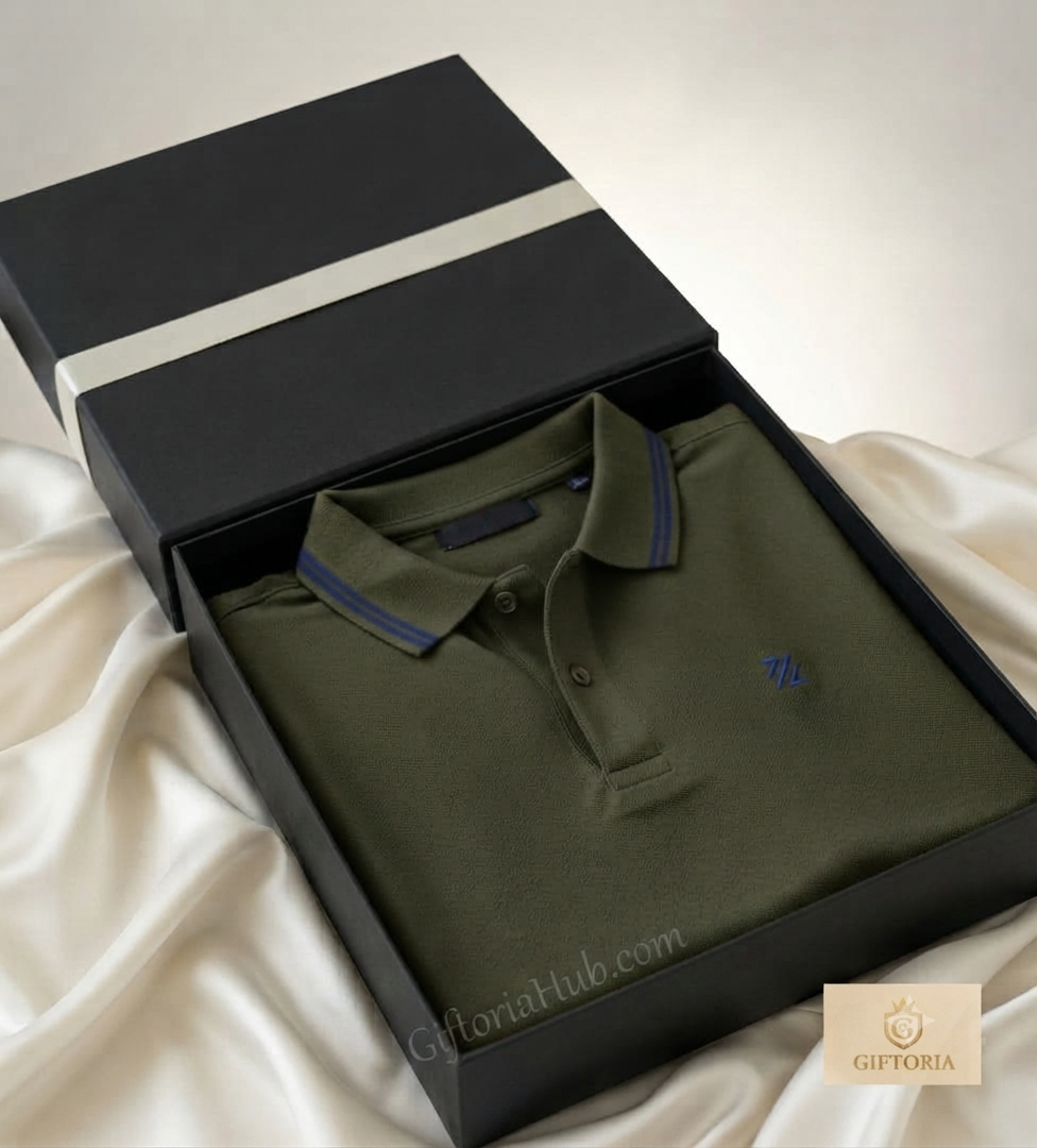 Stylish Men's Collar T-Shirt