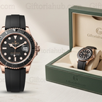 Premium Luxury Rubber Strap Waterproof Watch