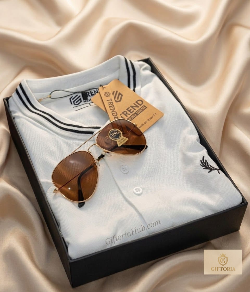 Stylish Men's Collar T-Shirt