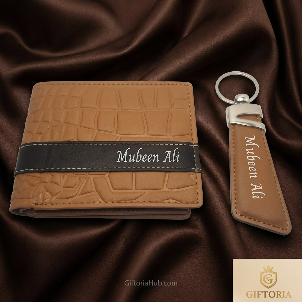 Crocodile Wallet & Z Style-keychain